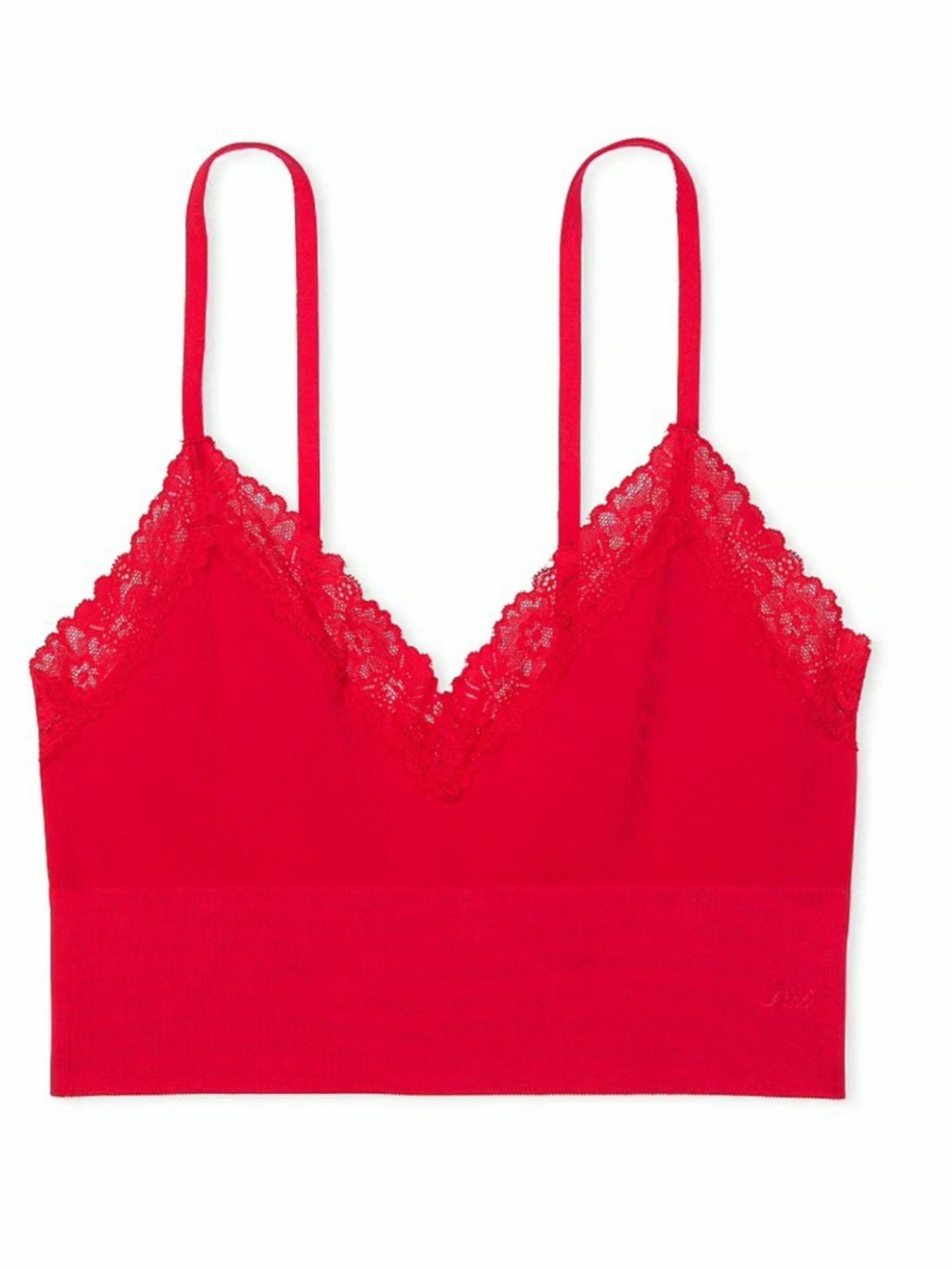 Victoria's Secret Red Lace Bralette